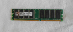MEMORIE RAM DDR1 KINGSTON 1GB PC2700 333MHZ 184PIN foto