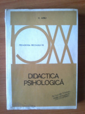 u8 H. Aebli - Didactica psihologica foto