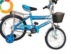 Bicicleta Copii ALEX albastru 16&amp;quot; OFERTA foto