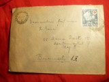 Plic circ.cu Timbru Cruce Rosie 1958 Romania