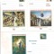 #carte postala-Editia de lux -Personalitati din diaspora GEORGES DUMTRESCO-serie de 5 CP-arca fixa