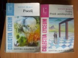 u9 Lucian Blaga - Poezii / Teatru. Proza autobiografica (2 volume)