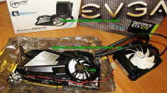 Placa Video EVGA GTX 670 + ARCTIC ACCELERO HYBRID Racire APA LICHID NVIDIA GEFORCE GTX670 Jocuri Gaming grafica editare CUDA ieftin reducere Arad Timi foto