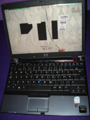 HP Compaq 2510p, Intel C 2 D 1.3GHz,fara display, incarcator, balamala rupta, pentru piese foto