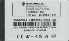 Acumulator Motorola SNN5699A, T720, T721, V810, E398 and ROKR E1, ORIGINAL foto