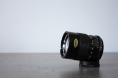 Obiectiv foto 135mm Vivitar Auto Telephoto in m42 pentru DSLR Canon, Nikon, Sony NEX foto