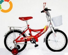 Bicicleta Copii ALEX rosu 12&amp;quot; OFERTA foto