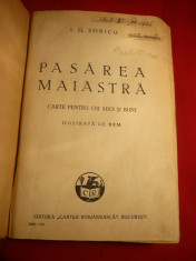 2 Vol.colegate: Ion Creanga Ed.IIa Amintiri 1929+I.U.Soricu -Pasarea Maiastra 1936 ,ilustr.Dem. foto