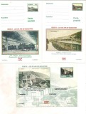 #carte postala-Editia de lux-RESITA 230 DE ANI DE INDUSTRIE -serie de 6 CP