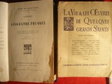 3 volume lb.franceza: Corneille ,Viata Sfintilor vol2 1926 ,Geografia fizica ed.1932