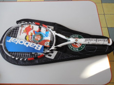 RACHETA RACHETE TENIS DE CAMP BABOLAT LITE E-ROLAND GAROS ORIGINALA foto