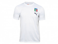 Tricou barbati Puma Italia Training Tee white foto