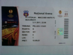 Steaua Bucuresti-Maccabi Haifa (3 noiembrie 2011) foto