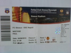 Steaua Bucuresti-SSC Napoli (30 septembrie 2010) foto