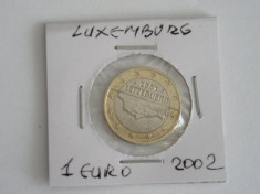 CME1 - LUXEMBURG - 1 EURO - 2002 foto