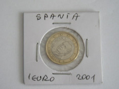 CME1 - SPANIA - 1 EURO - 2001 foto