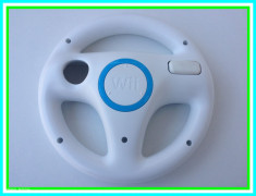 Nintendo Wii Volan joc Original Consola jocuri wii compatibil Mario Kart culoare alb foto