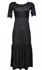 Rochie MANGO Neagra Maxi Mar.S foto