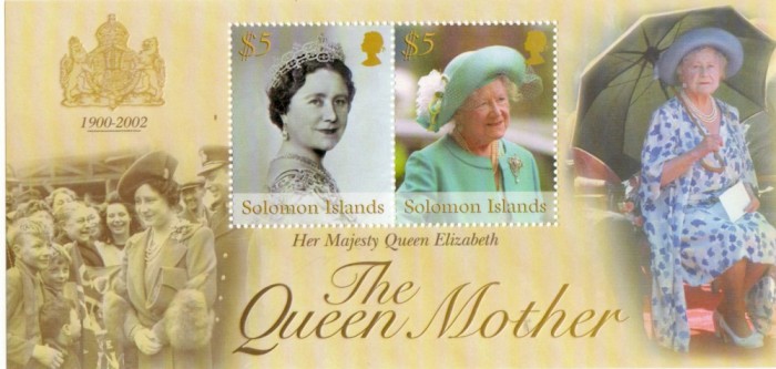 BLOC REGINA ELISABETA 2002 mnh nestampilat