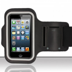 HUSA Apple IPHONE 4 ARMBAND UNIVERSALA NEAGRA DE AGATAT LA MANA TOC BRAT PENTRU ALERGAT FITNESS SALA BICICLETA +LOCAS CHEIE foto