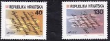 Croatia 1992 - cat.nr.173-4 neuzat,perfecta stare