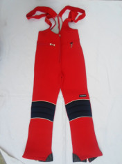 PANTALONI SKI CU BRETELE REGLABILE,GROSI ,IMPERMEABILI, 152 CM ( ADOLESCENTI ) CA NOI, , GERMANIA foto