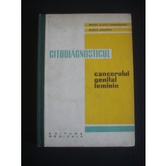 MARIA ALECU-UNGUREANU, MARIA ZAHARIA - CITODIAGNOSTICUL CANCERULUI GENITAL FEMININ {1965}