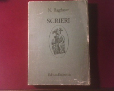 N. Bagdasar Scrieri foto