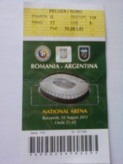 Romania-Argentina (10 august 2011) foto