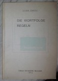 D. Sandu Die Wortfolge Regeln und Ausnahmen EUB 1994 format mare