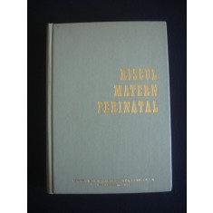 RISCUL MATERN PERINATAL - CONFERINTA NATIONALA DE OBSTETRICA-GINECOLOGIE {1975}