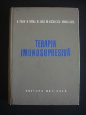 R. PAUN, N. URSEA, N. LUCA, M. COCULESCU, RODICA LUCA - TERAPIA IMUNOSUPRESIVA {1972}