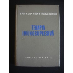 R. PAUN, N. URSEA, N. LUCA, M. COCULESCU, RODICA LUCA - TERAPIA IMUNOSUPRESIVA {1972}