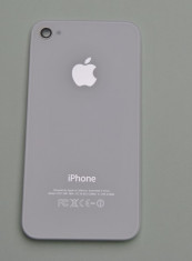 Capac baterie original iPhone 4 alb -Montaj Gratuit- foto
