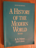 A HISTORY OF THE MODERN WORLD - to 1815 - R. R. Palmer, J. Colton - 1992, 549 p.
