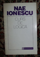 Nae Ionescu: Curs de logica, Humanitas, 1993 foto