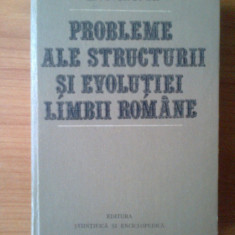 p Probleme Ale Structurii Si Evolutiei Limbii Romane - D. Macrea