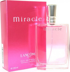 Parfum dama LANCOME MIRACLE roz 100 ML APA DE PARFUM MADE IN FRANCE , nou, sigilat foto