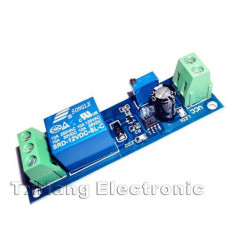 12V Delay Timer Switch Adjustable 0 to 10 Second with NE555 Oscillator (FS00241) foto