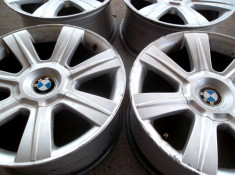 JANTA ALIAJ ORIGINALA BMW R17, 5X120. STARE BUNA. 175 RON BUCATA. LIVRARE GRATUITA! foto