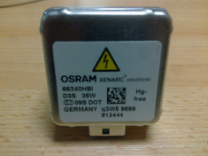 Bec Xenon Osram D3S original 100% foto