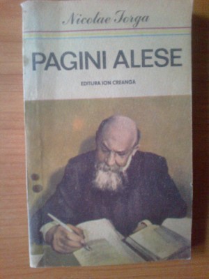 e2 Pagini alese - Nicolae Iorga foto