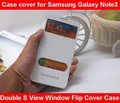 Carcasa Double S View Window Flip Cover Samsung Note 3 N9000 foto