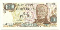 ARGENTINA 1000 PESOS 1976 - 1983 UNC [1] P-304d.1 foto