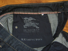 blugi BURBERRY originali, superbi, marimea 28 (merg si la M) skinny leg MEGA REDUCERE DE 60% DIN PRETUL INITIAL DE LISTARE foto