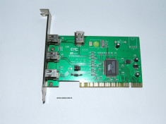 placa pci fireware via vt6306 port 1394 captura video foto