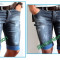 Blugi tip scurti ZARA MAN - bermude - BLUGIi 3/4 - blugi conici - Modele Fashion - Editie limitata - LICHIDARE DE STOC