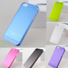 Carcasa Mata Slim 0.3 mm Husa Toc Apple Iphone 4 4S Plastic Transparent ! Livrare Gratuita ! foto