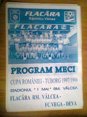 Flacara Rm.Valcea-FC Vega Deva (Cupa Romaniei 1997/1998) foto