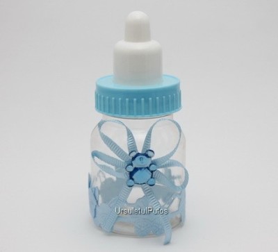 Marturii Botez Biberon Bleu Din Plastic Arhiva Okaziiro